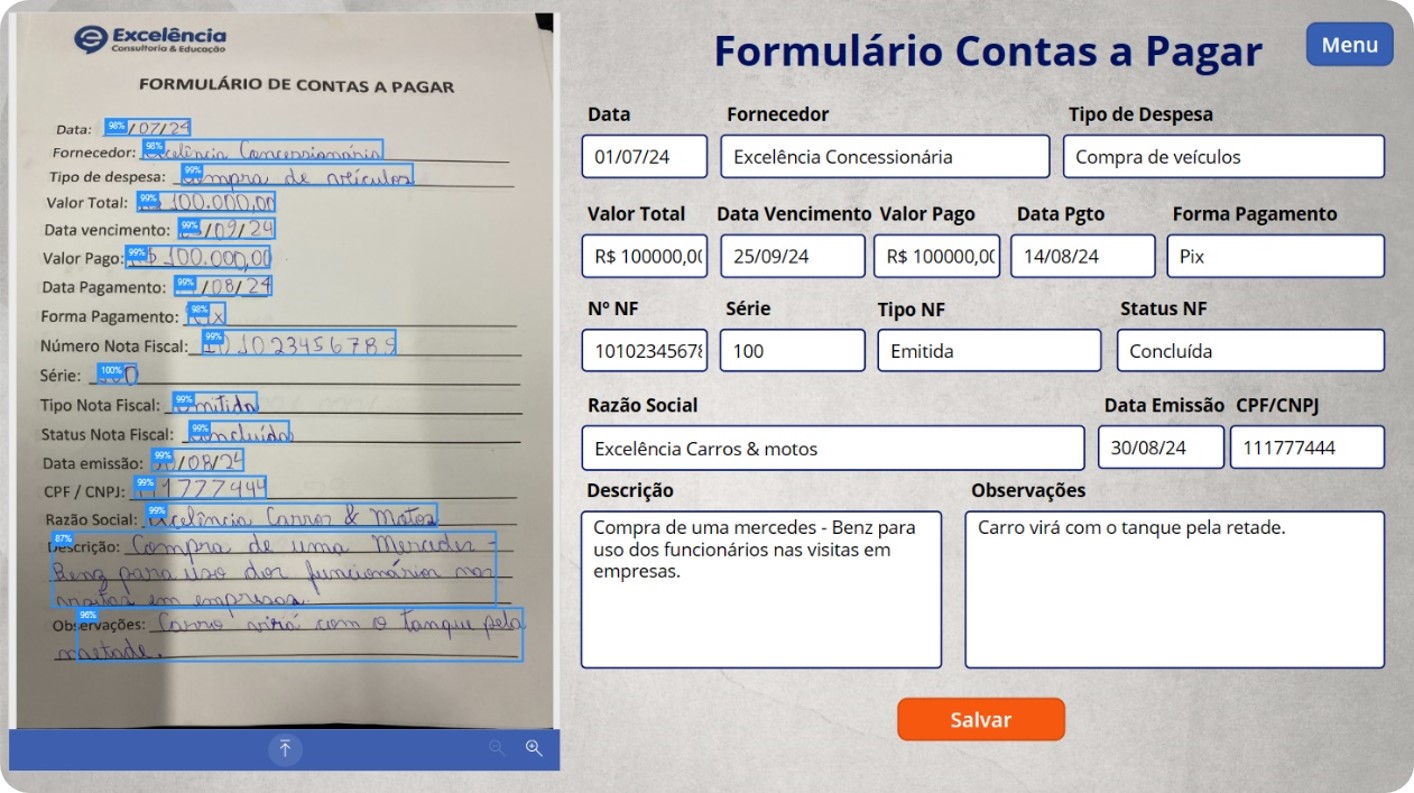 Power Apps com Inteligência Artificial - Reconhecimento de formulários manuscritos e preenchimento automático