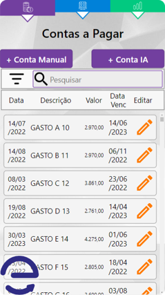 Power Apps Mobile - Formulário de cadastro em smartphone